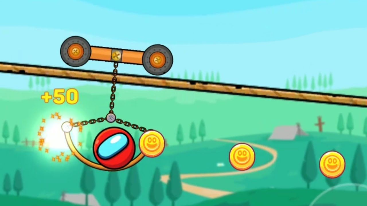 Красный Шар в игре Bounce Ball 6 Уровни 16-20 смотреть онлайн