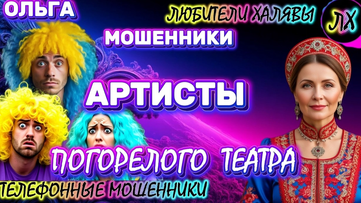 🏵️ ОЛЬГА. АРТИСТЫ ПОГОРЕЛОГО ТЕАТРА | ТЕЛЕФОННЫЕ МОШЕННИКИ