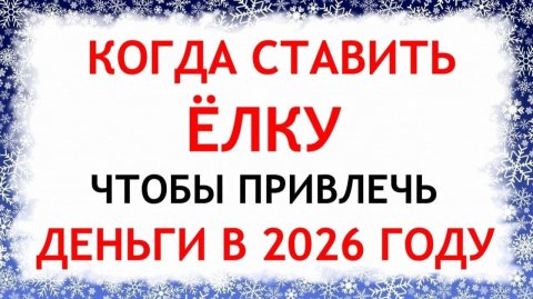 Когда ставить елку, как наряжать чтобы привлечь счастье и благополучие.