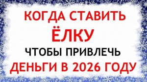 Когда ставить елку, как наряжать чтобы привлечь счастье и благополучие.
