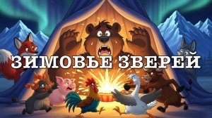 Русская народная сказка ❄️ Зимовье зверей ❄️ — добрая сказка о ценности общего труда и взаимопомощи