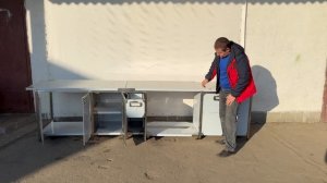 Стол из нержавеющей стали для общепита 3780