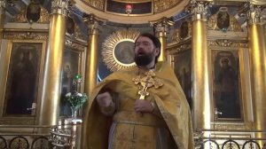 Проповедь иеромонаха Пантелеимона на 23-ю неделю по Пятидесятнице