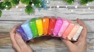 ОБОЖАЮ ТАКИЕ 😍 ёлочные игрушки своими руками из лёгкого пластилина. МК молда в конце видео.