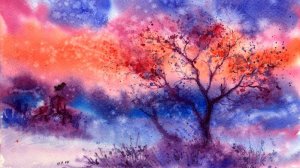 АННА АРМОНА. АКВАРЕЛЬ.