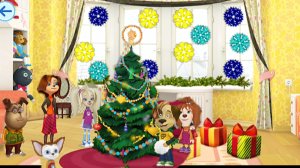 Новый год у Барбоскинов. Учимся делать снежинки