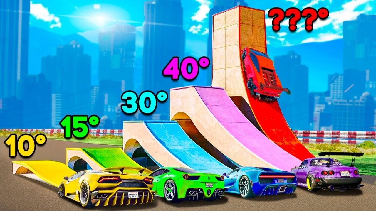 Сможет ли ламба перелететь всю карту в гта 5? - эксперимент в gta 5