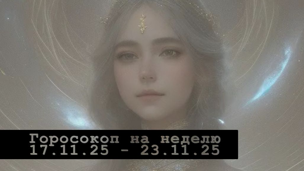 Гороскоп на неделю с 17 по 23 ноября 2025