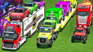 Машинки летают и прыгают! Развивающие мультики Машины помощники. Мультфильмы про машинки