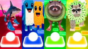 КОМАНДА ТРАЛАЛЕРО ТРАЛАЛА 🆚 КОМАНДЫ ПИПИ КИВИ | Tiles Hop №286