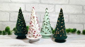 2 DIY Идеи🎄НОВОГОДНИЕ ПОДЕЛКИ СВОИМИ РУКАМИ, ёлочки и шарики на Новый 2026 год 2026