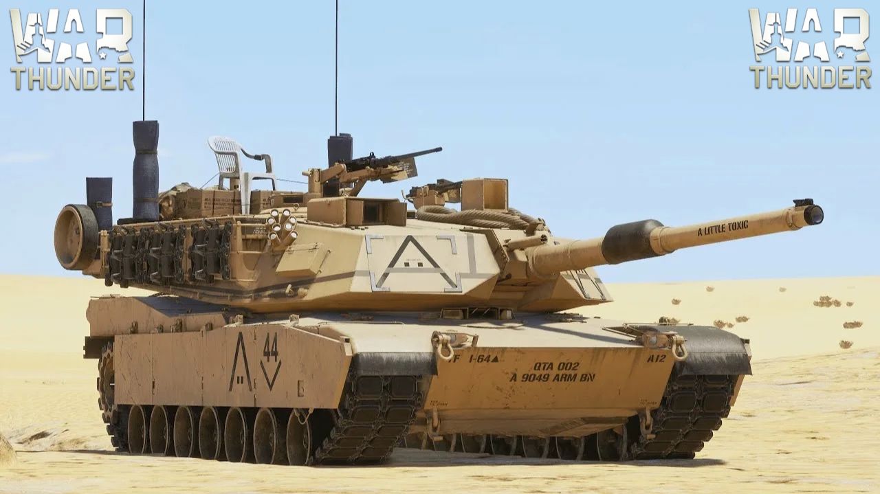 Танк Abrams M1A1 Click-Bait  |  Отличный бой в РБ | War Thunder