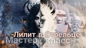 Лилит в Стрельце. Мастер-класс с Валерией Пузыревой