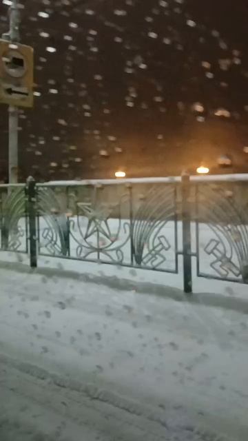 зимний вечер 