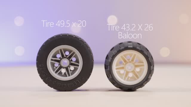 Тестирование шин LEGO на различных поверхностях смотреть онлайн