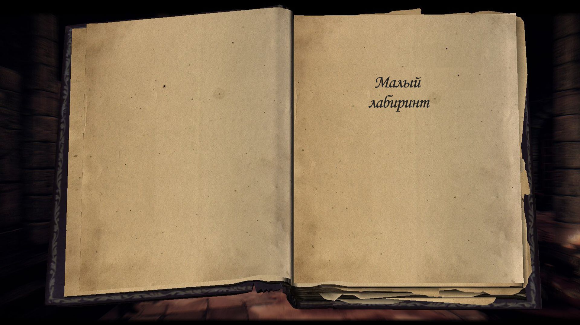 Малый лабиринт ► Книги на русском из Skyrim