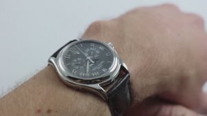 Обзор роскошных часов Patek Philippe 5056P с годовым календарем