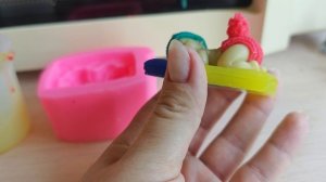 Результат заливки мыла