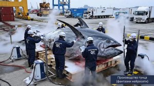 Производство Тунца (фантазии нейросети)