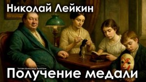 Николай Лейкин. "Получение медали".