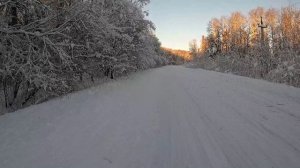 День 552. Первый заморозок, -18 градусов. Дистанция 10 километров.