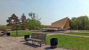 Магнитогорск, по улице Комсомольской, в парк Ветеранов Магнитки (13.05.2021)