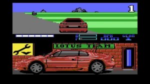 Lotus Esprit Turbo Challenge (EU) (1990) [Commodore 64]