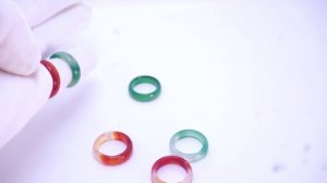 Кольцо камень Агат зеленый Сердолик граненный камни бижутерия 3944