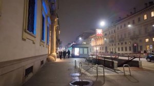 Ночной Милан Италия ✨ прогулка среди роскоши огней и модных улиц