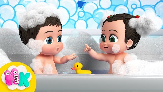 Ванна с пенкой 🛀 Песни для малышей - HeyKids смотреть онлайн