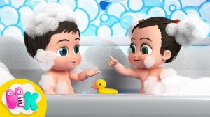 Ванна с пенкой 🛀 Песни для малышей - HeyKids