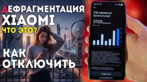 Дефрагментация xiaomi - как отключить и что это такое