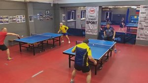 Бадаев А. (700) - Гусев А. (609) Малиновый 400+ турнир по настольному  теннису 11.11