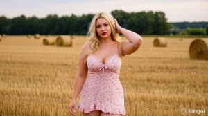 Пышная деревенская девушка, кровь с молоком