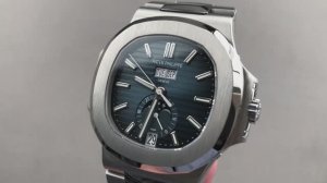 Обзор часов Patek Philippe Nautilus В Годовом Календаре Фаза Луны 5726/1A-014