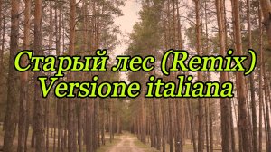 "Старый лес" - Versione italiana (Remix)