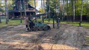 Передвижение на новое место Часовни. Часть 3