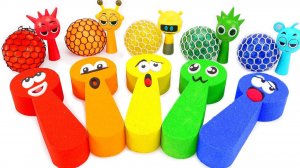 ЛЕПИМ ФИГУРКИ ИЗ КИНЕТИЧЕСКОГО ПЕСКА ВИДЕОЛЕПКА ВИДЕО МУЛЬТИКИ ДЛЯ ДЕТЕЙ КАНАЛ ИГРАЛКИ-ЗАЛИПАЛКИ