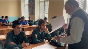 Учебный день в Техническом пожарно-спасательном колледже