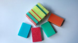 Больше губками для мытья посуды, посуду не мою. Покажу 7 способов их применения не по назначению