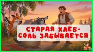 Старая хлеб-соль забывается | аудиосказки | народные сказки | детские сказки онлайн | сказка