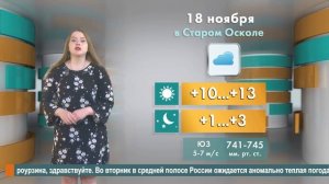 Погода в Старом Осколе на 18 ноября