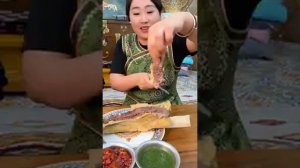 #ЕдаПастбищ #ВнутренняяМонголия #Вкусно #Стейк #TikTokFoodRecommendationOfficer