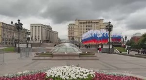Летние улицы Москвы.