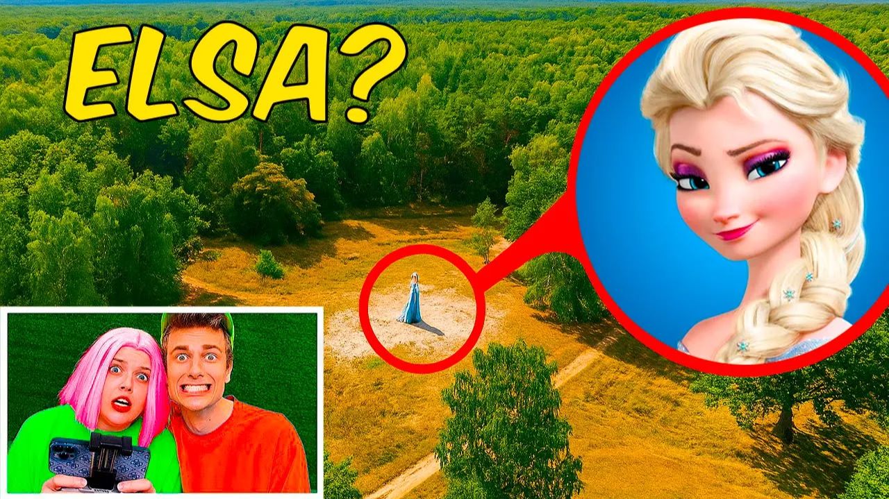 ДРОН СНЯЛ НАСТОЯЩУЮ ЭЛЬЗУ! ОНА СУЩЕСТВУЕТ смотреть онлайн