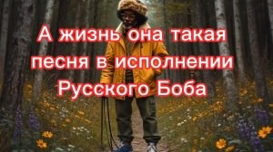 А ЖИЗНЬ ОНА ТАКАЯ. Песня в исполнении Русского Боба.