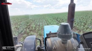 Работа гидропилота Итэлма  на тракторе МТЗ