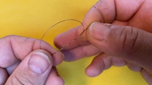 Рыболовный узел восьмёрка_Как привязать крючок