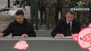 Зеленский и Макрон подписали «историческое соглашение» об усилении Украины. Подписание состоялось