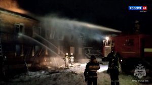 В Кирове загорелся нежилой дом